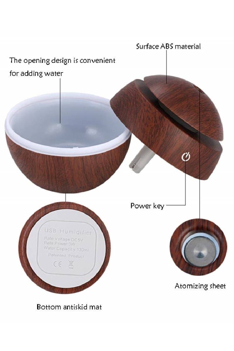 Tik Tok Ultrasonic Humidifier Aroma Therapy Difuser
