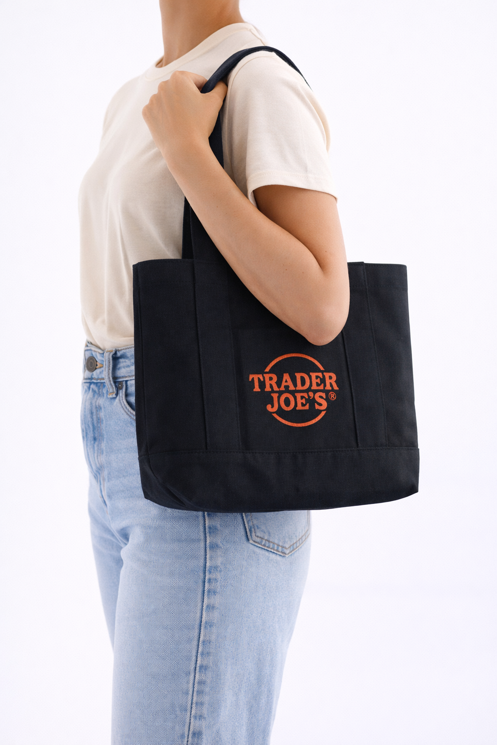 Trader Joe's Mini Canvas Tote Bag