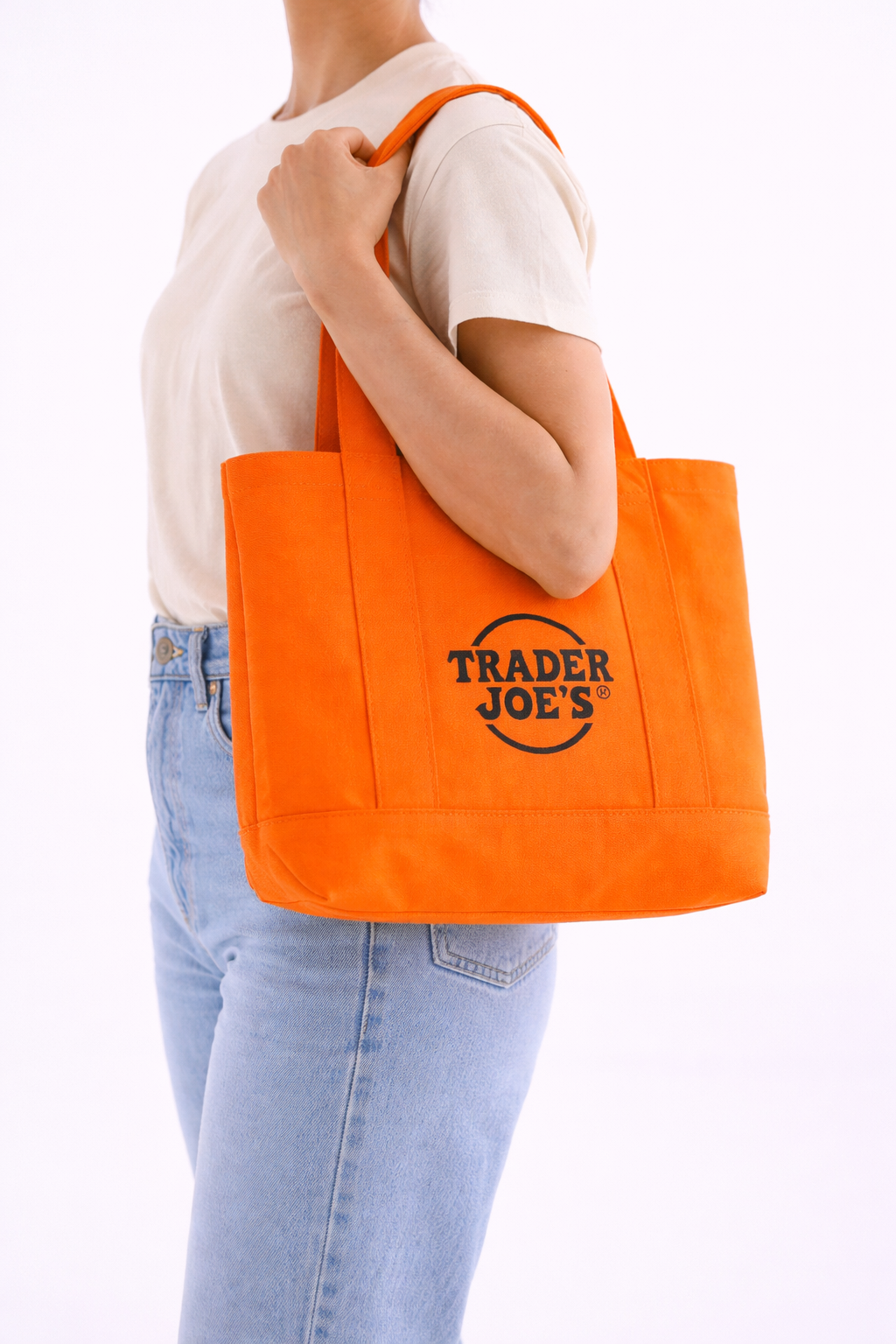 Trader Joe's Mini Canvas Tote Bag