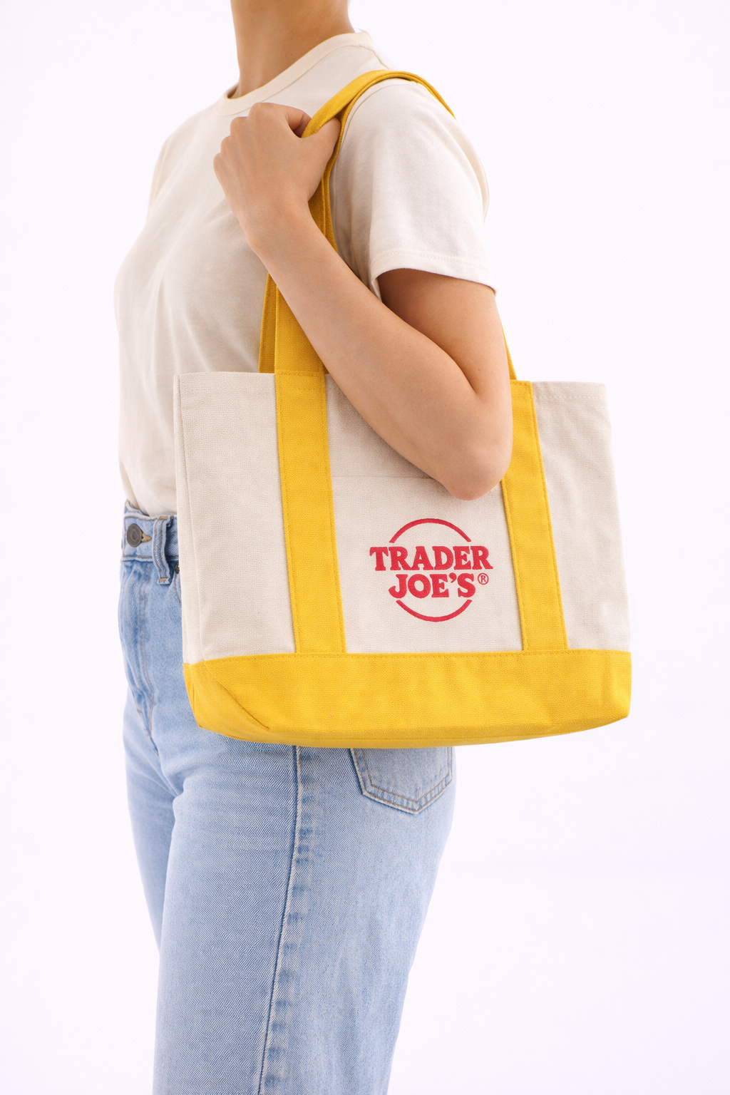 Trader Joe's Mini Canvas Tote Bag