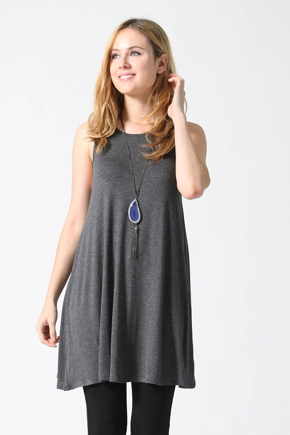 Sleeveless Summer Tunic Dress